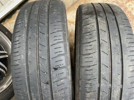 15インチ　アルミホイール　5J　+45　PCD100　4穴　ハブ径約65ミリ