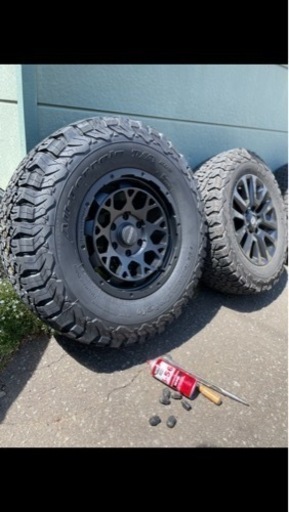 285/70R17 RAYS チームデイトナM9 ブラックエディション　139.7 6H プラド　ハイラックス