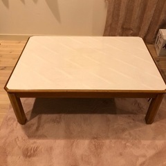 【お取引き終了】家具調こたつテーブルの画像