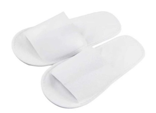 使い捨てスリッパ 前閉じタイプ 400足セット 個包装 白 不織布 男女兼用