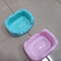 犬のミニチュア玩具セット★の画像