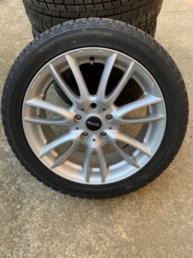 スタッドレスタイヤ＋アルミホイール　２２５／４５Ｒ１７　９１Ｑ