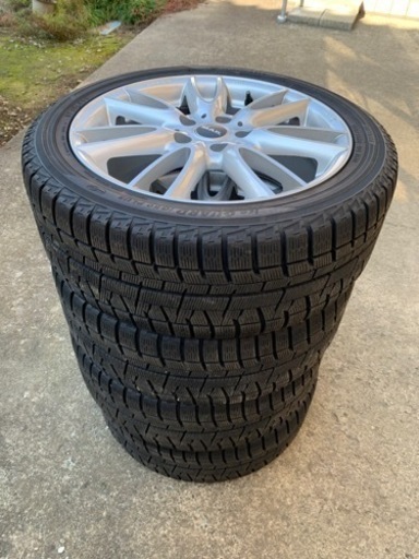 スタッドレスタイヤ＋アルミホイール　２２５／４５Ｒ１７　９１Ｑ