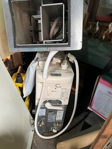 【中古】リンナイ シャワー付き ガスふろがま / ガスふろ釜 シャワー付きガス風呂釜