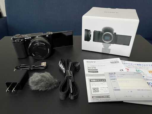 SONY ZV-E10 黒 パワーズームレンズキット VLOGCAM