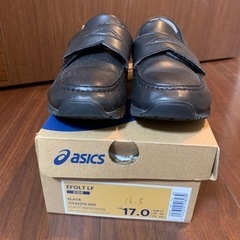 asics スクスクシューズ　17センチの画像