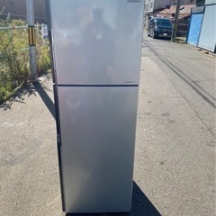 ヒタチ　冷蔵庫 2ドア 225L ファン式  日立 R-23FA...
