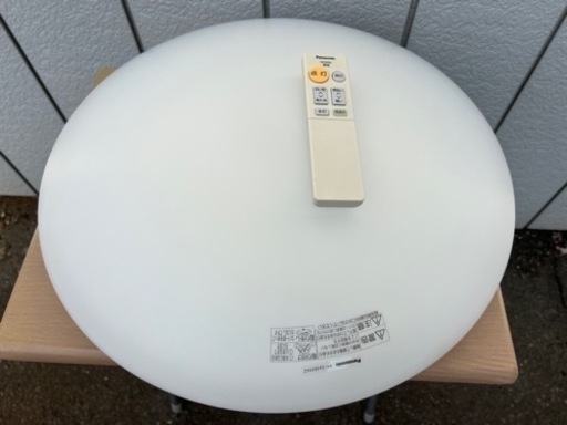 ■天井照明（～8畳） LEDシーリングライト リモコン付き■パナソニック HH-CA0820AZ 2016年製 調色 連続調光タイプ LED照明器具