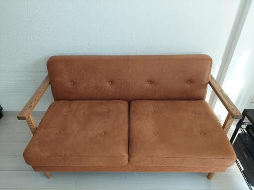 2人掛けソファ(キャメル) BIRD SOFA/関家具