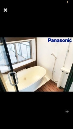 展示場引き上げ品　美品　パナソニック　ユニットバス　1616 ダウンライト入り口ドア換気扇付き