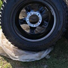 取り引き中 値下げ  ジムニアルミホイールと夏タイヤ付き4本セット185/85R16