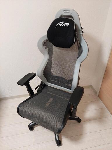 フルメッシュゲーミングチェア / DXRacer AIR CASUAL AL-7100BK