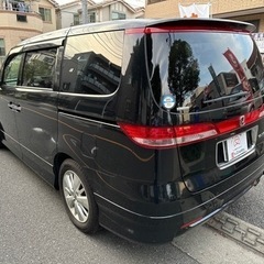 ローンブラックの方も可能　エリシオンGエアロHDDナビスペシャル　両側パワスラ地デジカメラETC修復歴無し　7.3万キロ車検付き　の画像