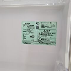 冷凍冷蔵庫 三菱電機 MR-P15Y-S 中古 シルバーの画像