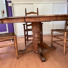 アメリカ製ビンテージダイニングテーブル チェアセット