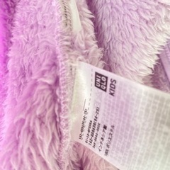 紫ジャンバー　ユニクロ150cmの画像