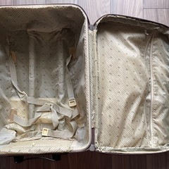 スーツケース（ヒョウ柄）の画像