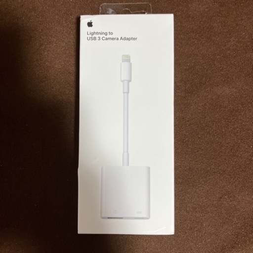 lightning to usb 3 apple 純正品