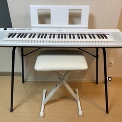 YAMAHA キーボード(ホワイト)美品