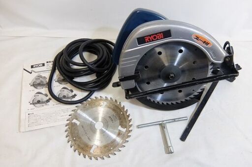RYOBI☆リョービ ブレーキ付丸ノコ W-652PS 電動丸ノコ190mm 木工用 超硬丸ノコ