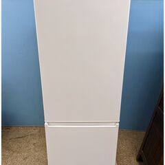 【高年式】2021年製 AQUA ノンフロン冷凍冷蔵庫 201L AQR-20k(W) 2ドア 右開き