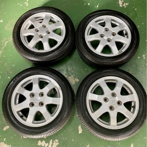 ダイハツ純正アルミ付きタイヤ155/65R14
