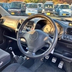 【支払総額19.8万円】車検令和6年11月 keiスポーツ 4WD ターボ 5速マニュアル 車高調 社外マフラー 社外アルミ 機関良好！修復歴無し！ドリフトの練習用にも♪の画像