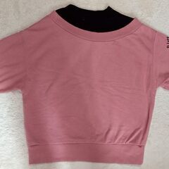 ピンクラテ　トレーナー　140　子供服の画像
