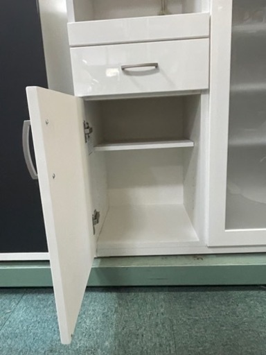 【リサイクルサービス八光　田上店　配達・設置OK】ニトリ　キッチンボード(コパン80WH)