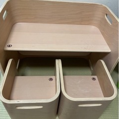 【美品】ホップル コロコロチェア＆デスクの画像