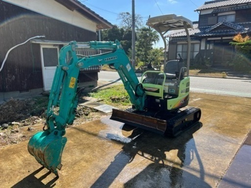 ヤンマーvio17 バックホー630時間