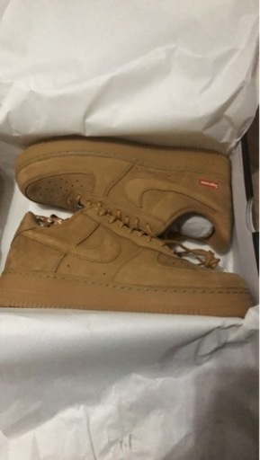 supreme 27センチ　ウィート　AF1  シュプリーム