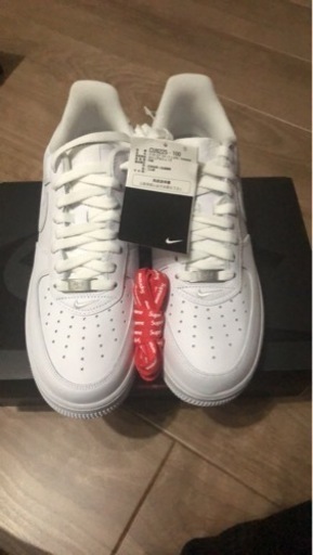 supreme 27.5センチ　ホワイト　AF1  シュプリーム