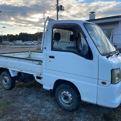 値下げしました　価格高騰　サンバー　トラック　四駆　エアコン付き