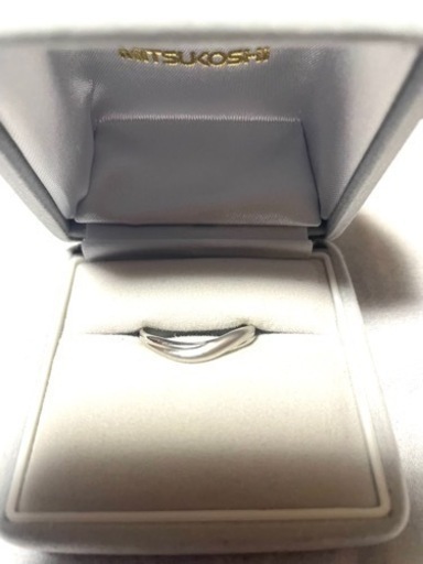 プラチナリング　 PT900 ②