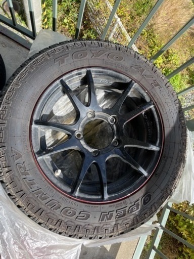 タイヤ　ホイールセット　ジムニー　グラムライツ