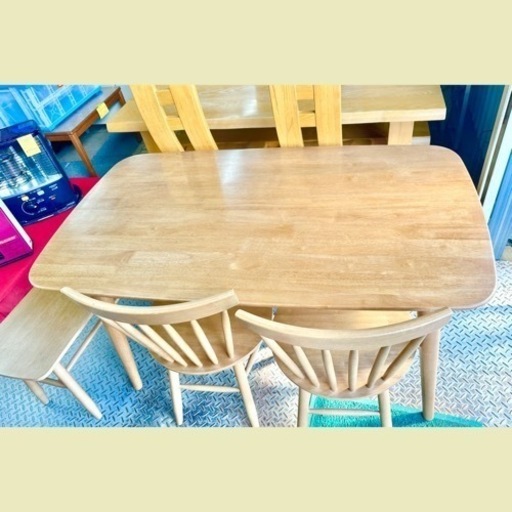 【木製家具】ダイニングセット チェア ベンチ ♪安らぎ空間