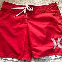 hurley レディース　リバーシブル　サーフパンツ