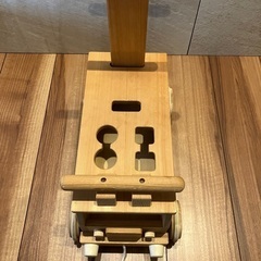 森のパズルバス　MOCCO 平和工業　知育玩具　乗り物　積み木の画像