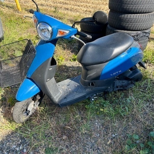 ☆長野県☆ スズキ レッツ CA4AA  原付 4スト バイク 50cc Let's