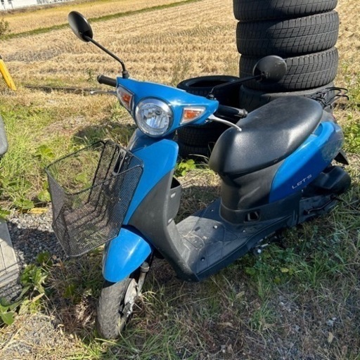☆長野県☆ スズキ レッツ CA4AA  原付 4スト バイク 50cc Let's
