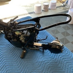 未使用 レース用ミニバイク PW50 部品取り車の画像