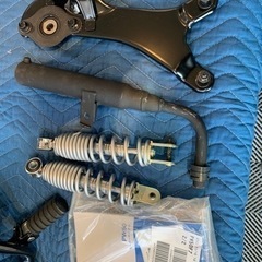 未使用 レース用ミニバイク PW50 部品取り車の画像