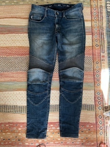 バイクジーンズ　レディース　[ugly bros] プロテクターあり 28