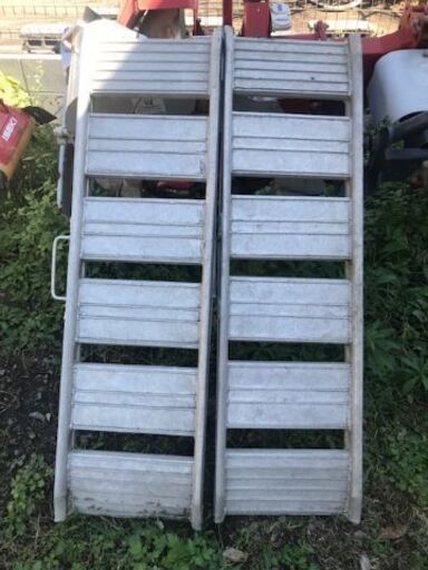 日軽アルミブリッジ ２本１組 ツメ式　1ｔ