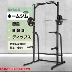 【引き渡し者決定】パワーラック　ハーフラック　懸垂マシン　