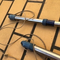引渡し完了　物干し竿　2本　伸長式の画像