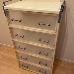 ★衣装ケース　無料★ ブルー系（男女利用可能）の画像