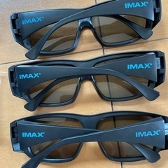 IMAX3Dメガネ　3つの画像