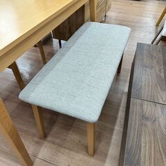 4人用ダイニングセット チェア2脚＆ベンチタイプ ニトリ 定価32800円 キッチン家具?自社配送時?代引き可?※現金、クレジット、スマホ決済対応※【送料に設置込】